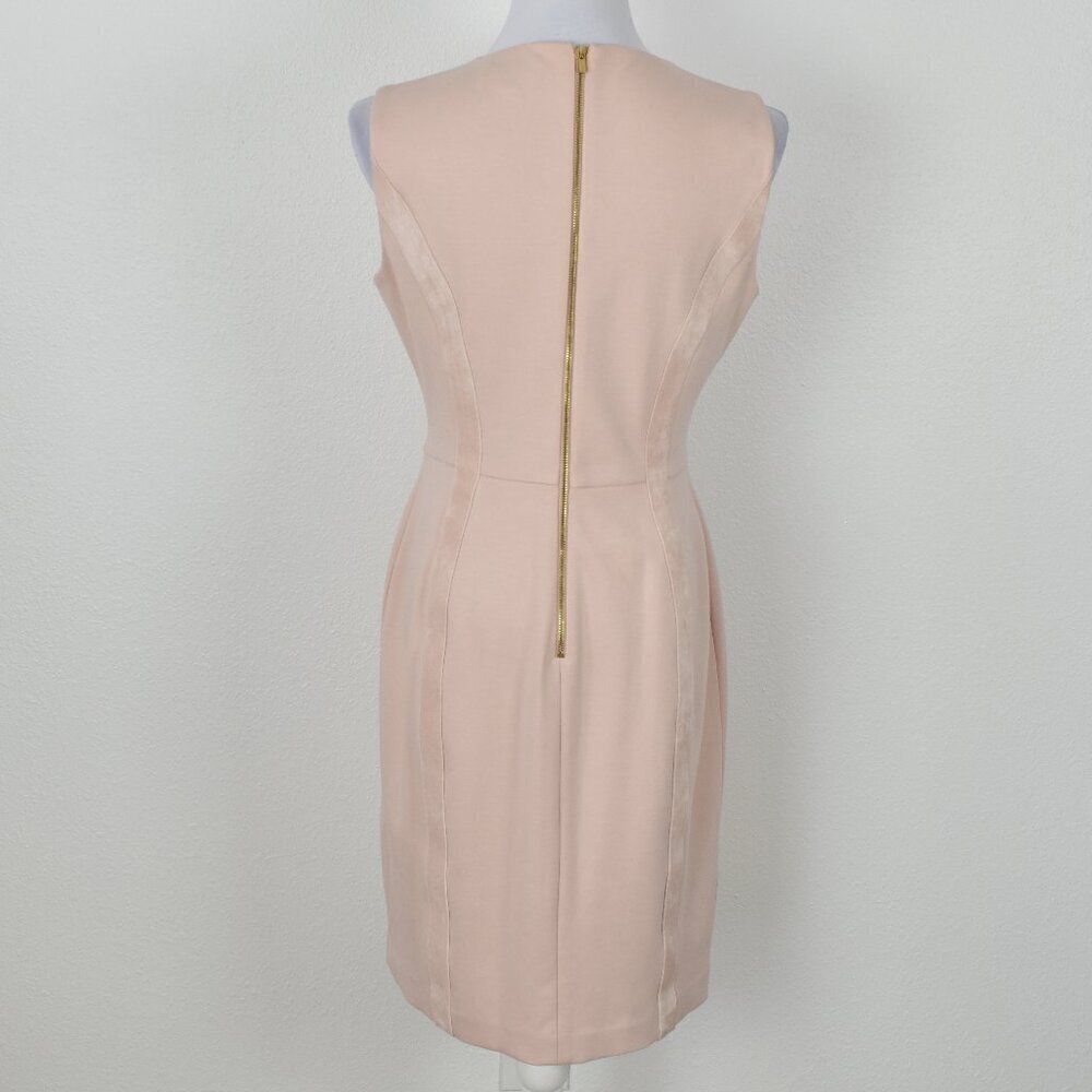 Calvin Klein Sheath Fitted Dress Pink - 10 - Picture 6 of 8